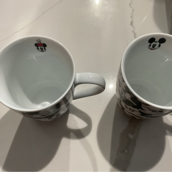 Disney Mickey Mouse Black and White Mug Pair - Picture 2 of 3